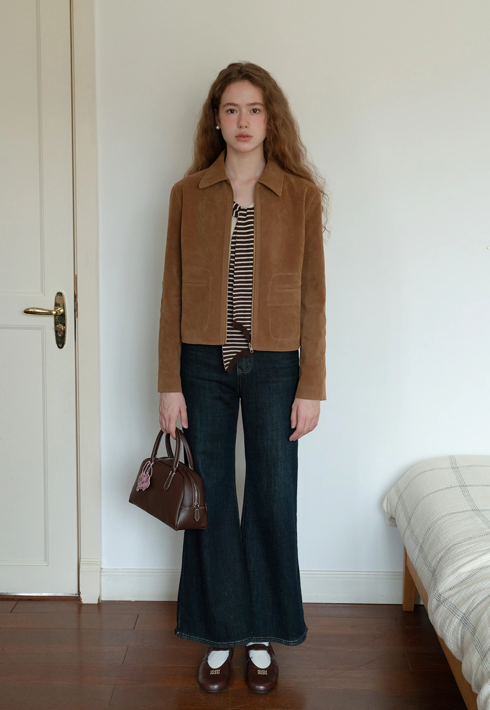 Bootcut White Jeans for Women