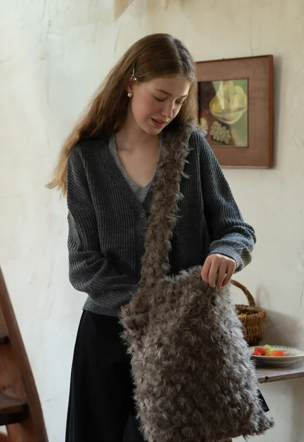 Elegant Office Work Pants Wide Leg High Waist