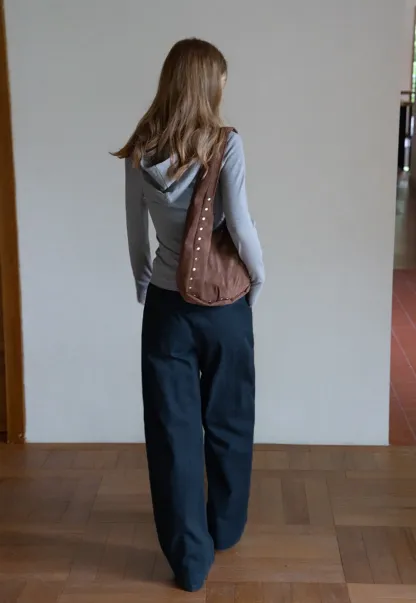 ersatile Wide Leg Pants with High Waist and Belt Detail