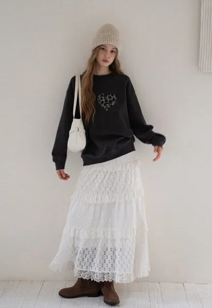 Women Casual Long Sleeve Sweatshirt