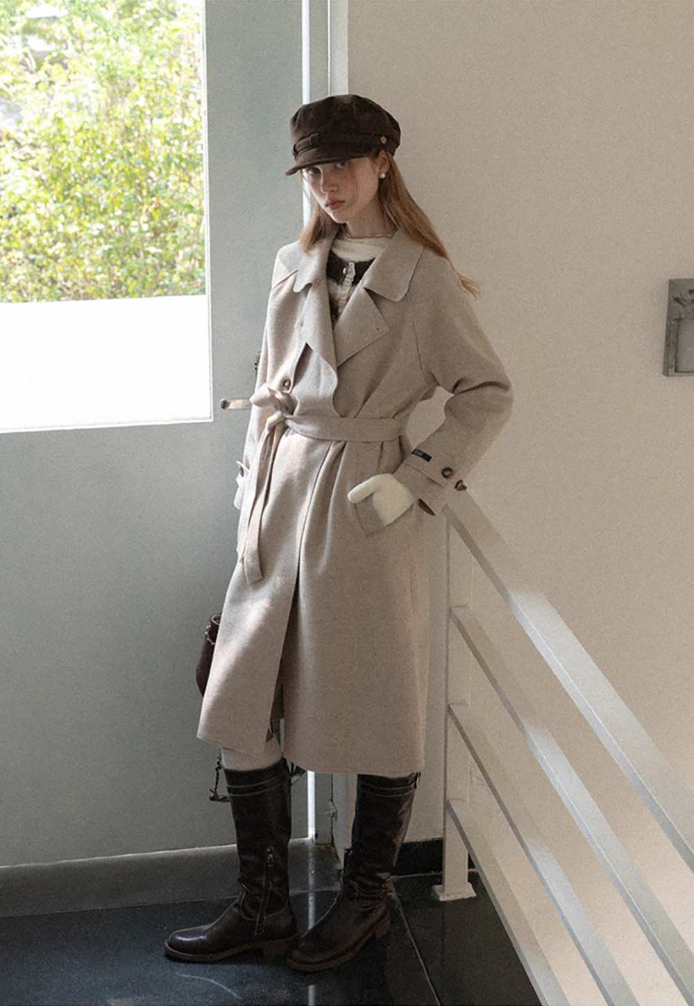 Double-Faced Wool Coat (Short / Long)