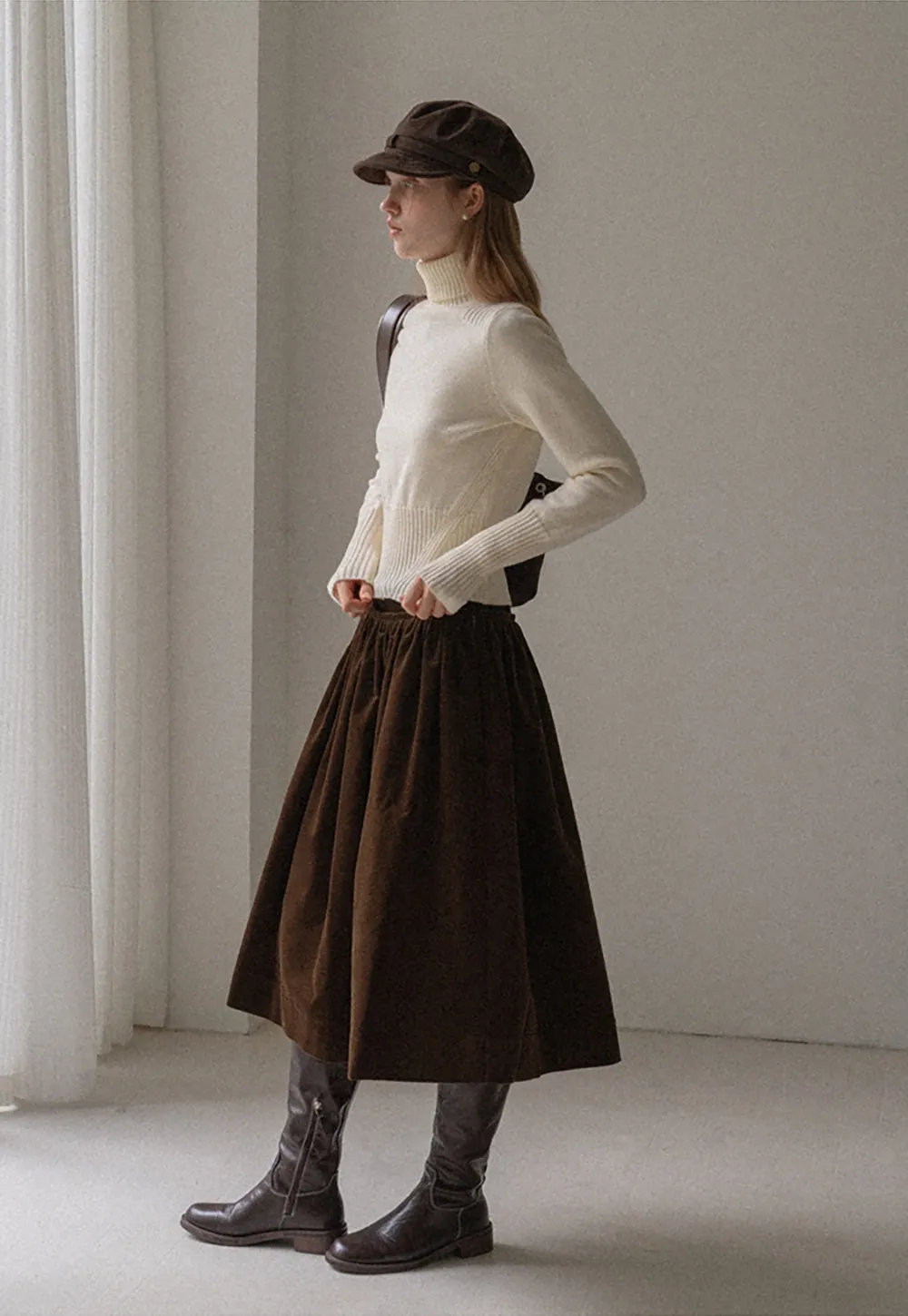 Elegant Knit Turtleneck Sweater for Women Winter Style