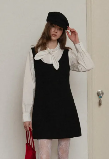 Sleeveless A-Line Mini Dress