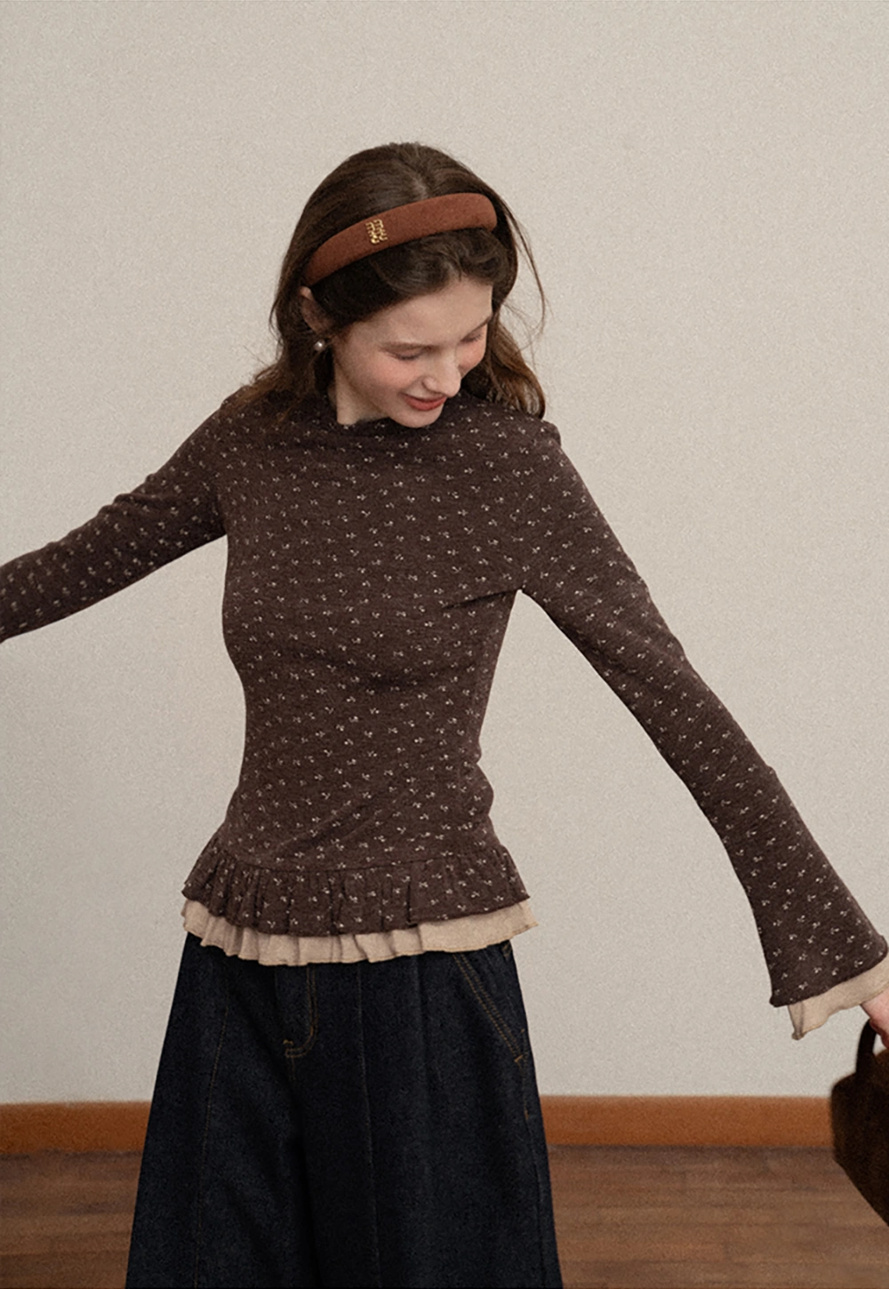 Women’s Floral Long Sleeve Top