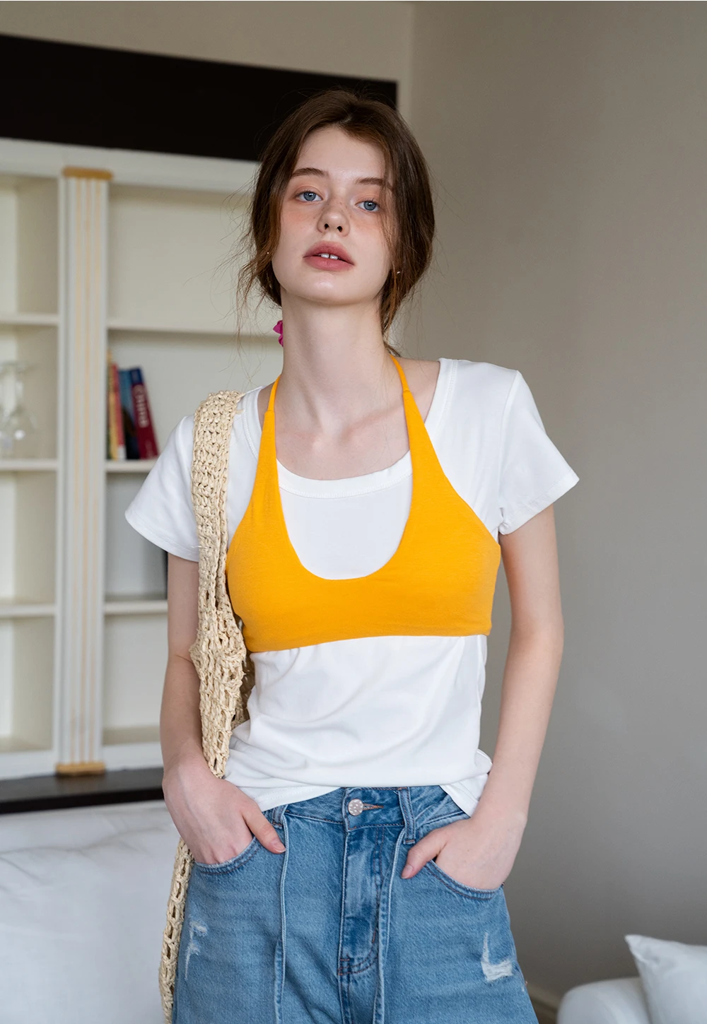 Women’s Basic Round Neck Short Sleeve T-Shirt