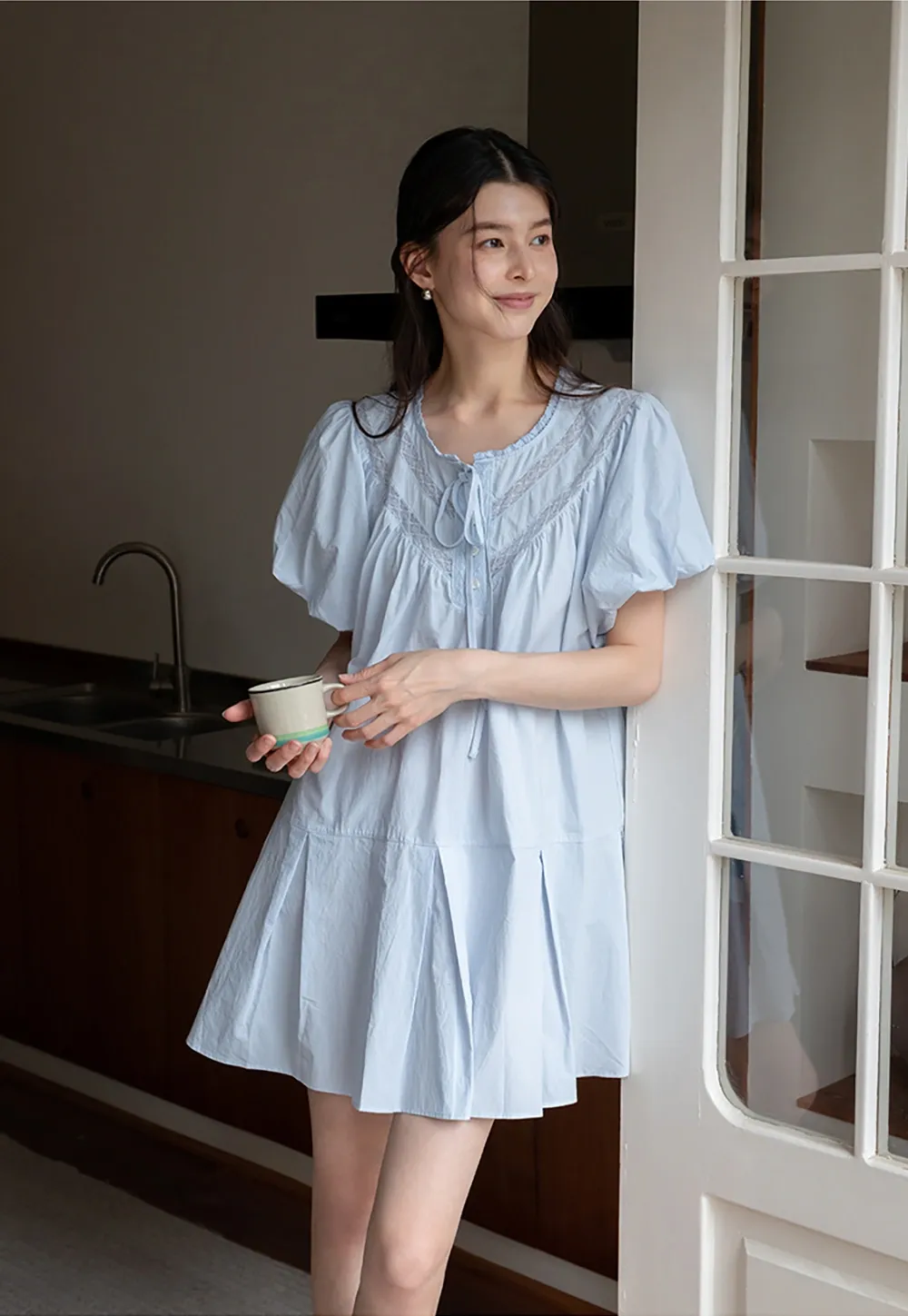 Women’s Loose Fit Babydoll Dress