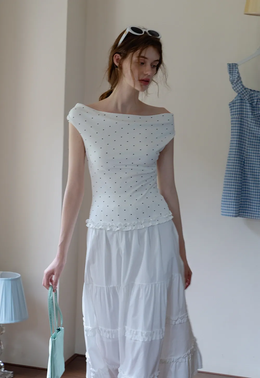 Women’s Off Shoulder Slim Fit Top