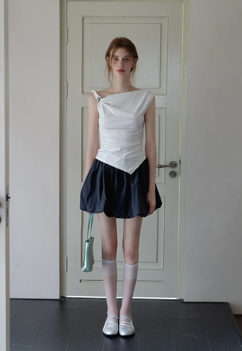Women’s Asymmetric Shoulder Top