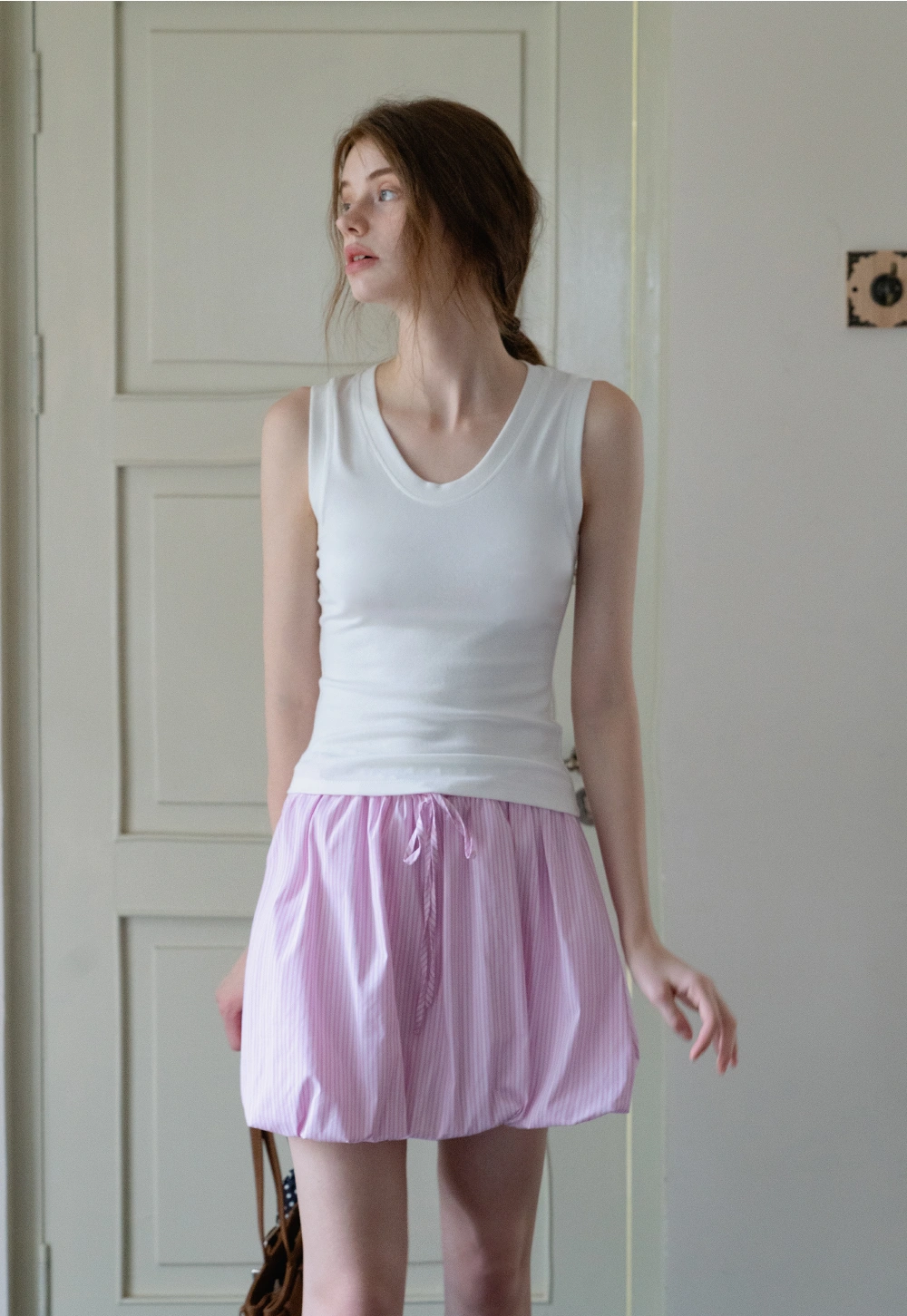 Women's Ribbed Sleeveless Tank Top