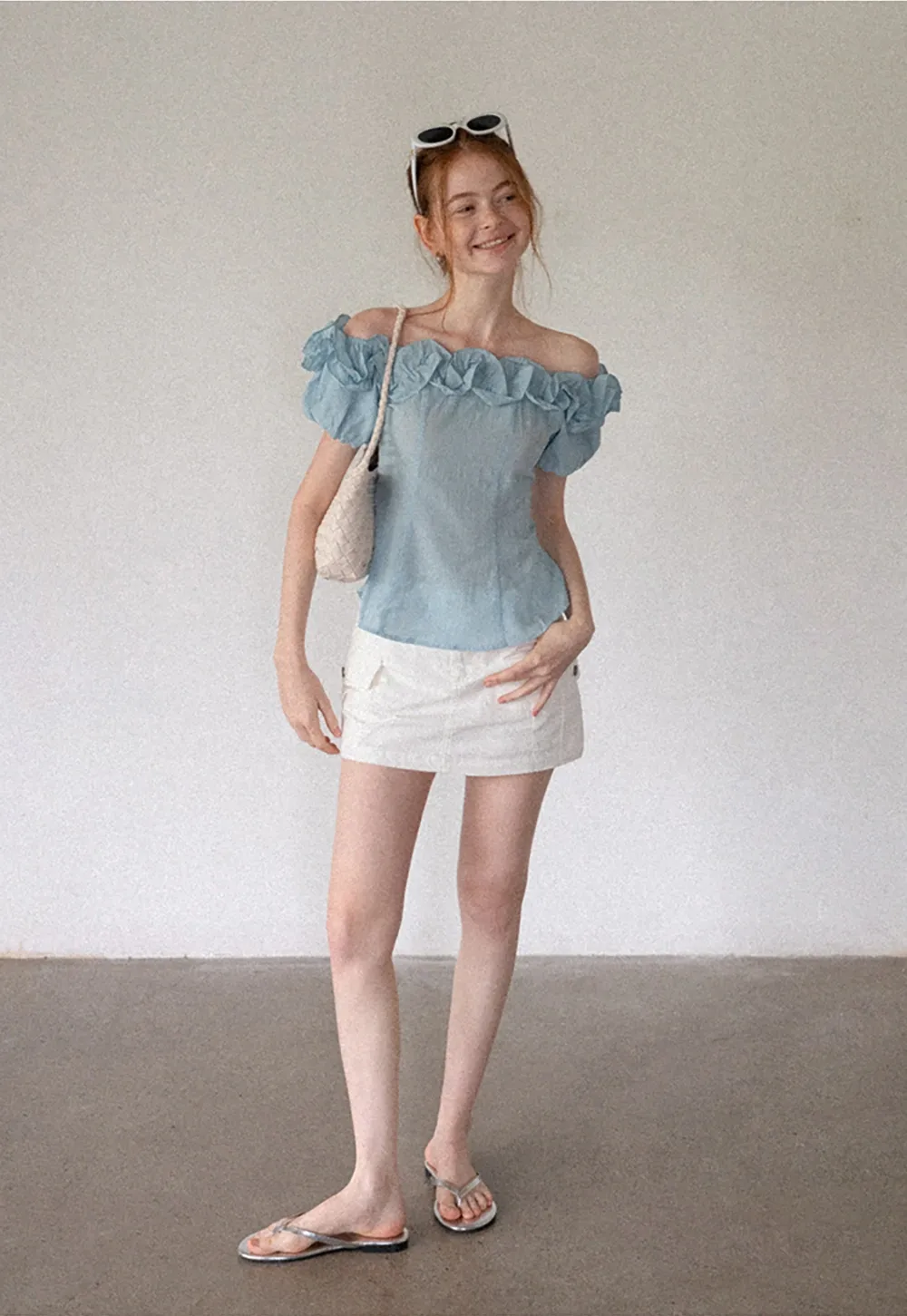 Women’s Cargo Mini Skirt with Flap Pockets