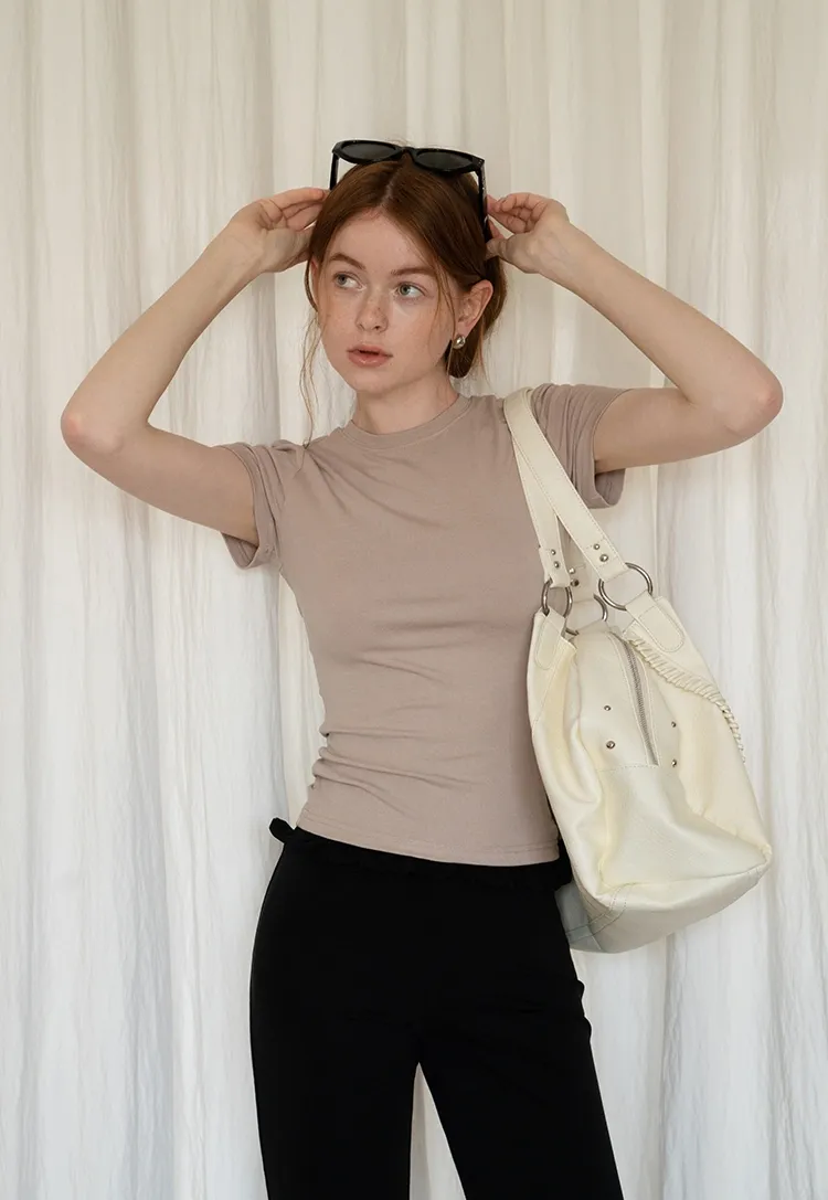 Stretch Short Sleeve Top