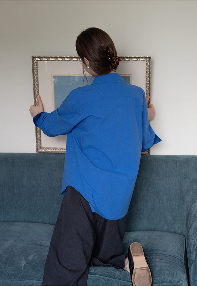 Boxy Two-Pocket Shirt