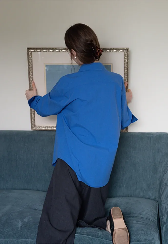 Boxy Two-Pocket Shirt