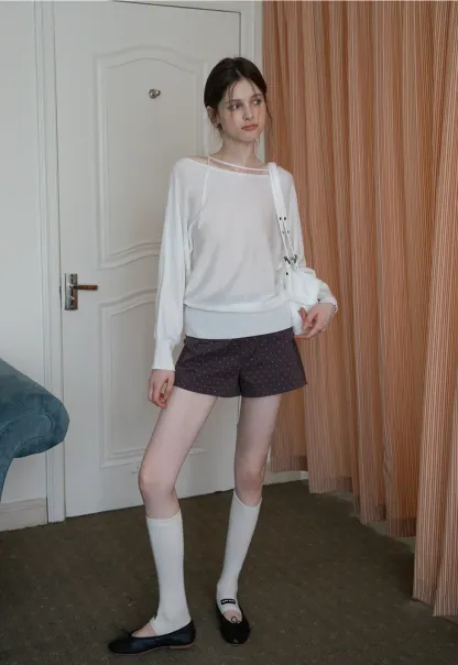 Asym-Tie Sweater