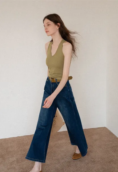 Women's V-Neck Racerback Tank