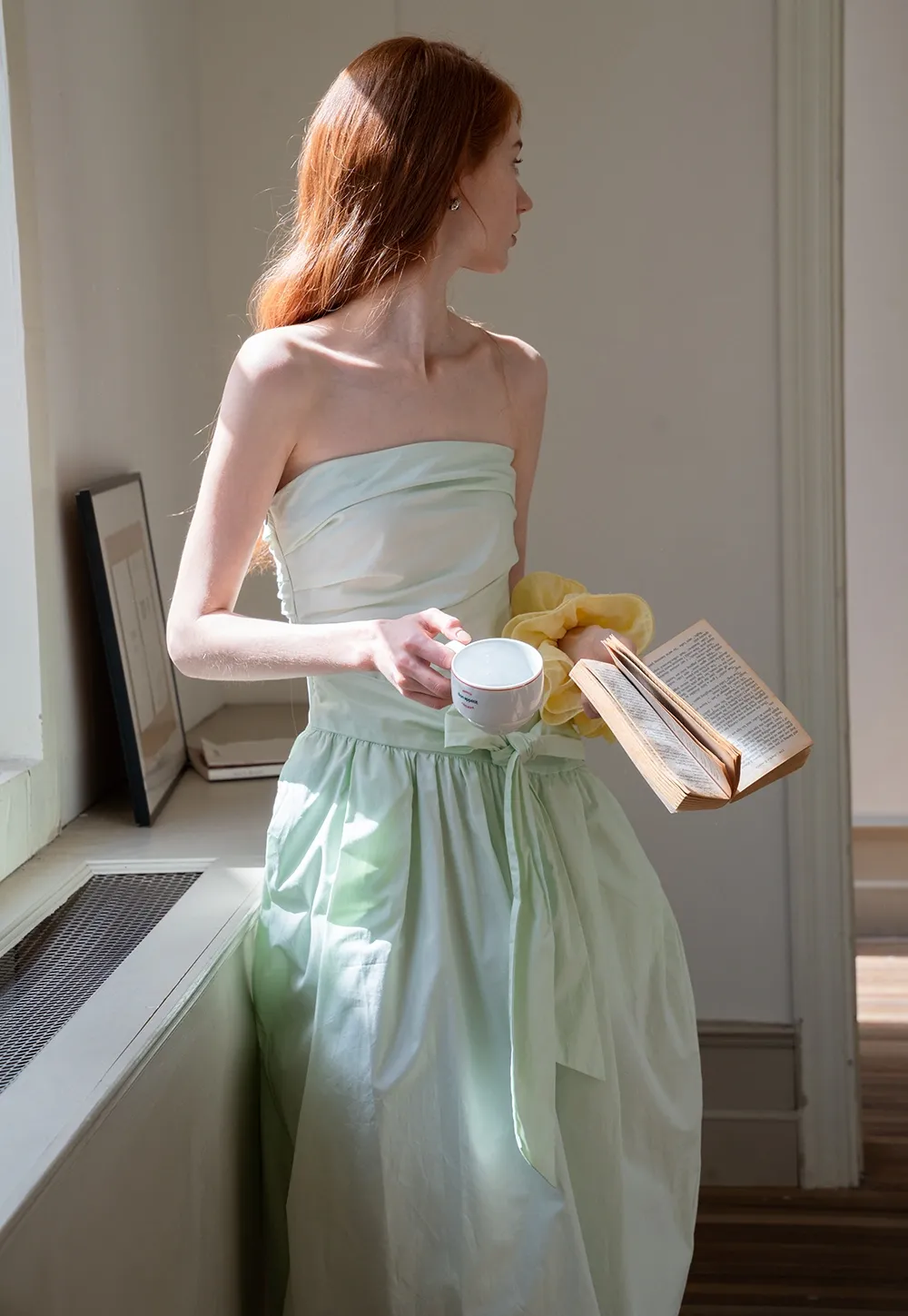 Elegant Strapless Dress