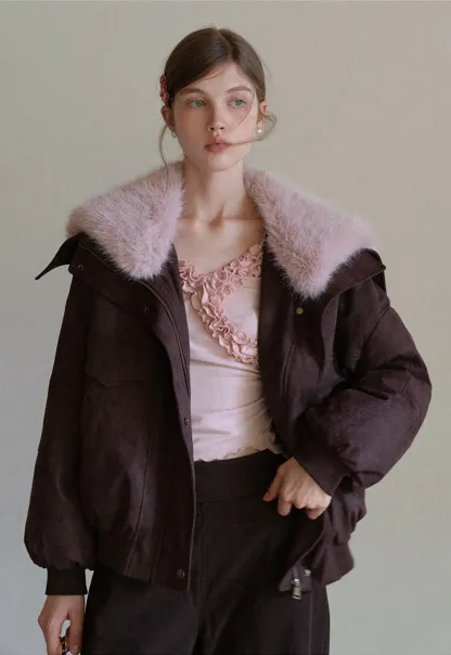 High Waist Corduroy Wide Leg Pants