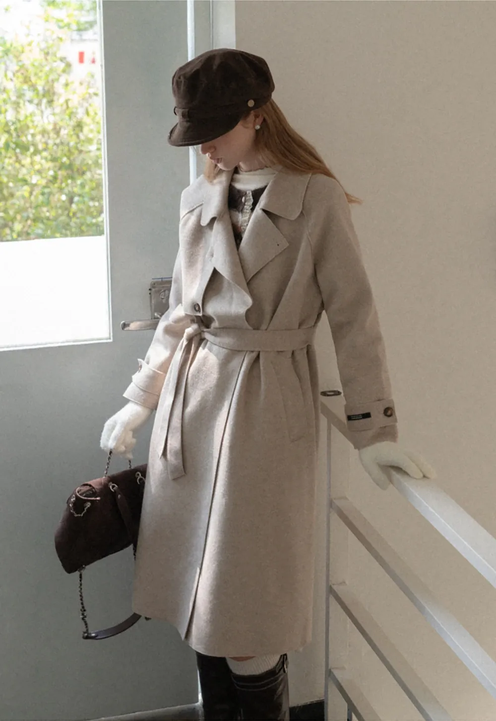 Double-Faced Wool Coat (Short / Long)