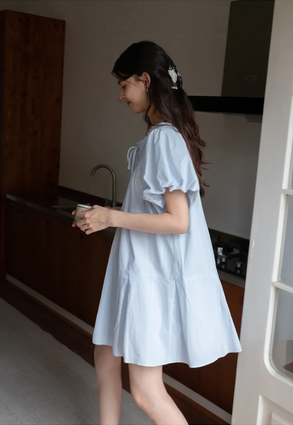 Women’s Loose Fit Babydoll Dress
