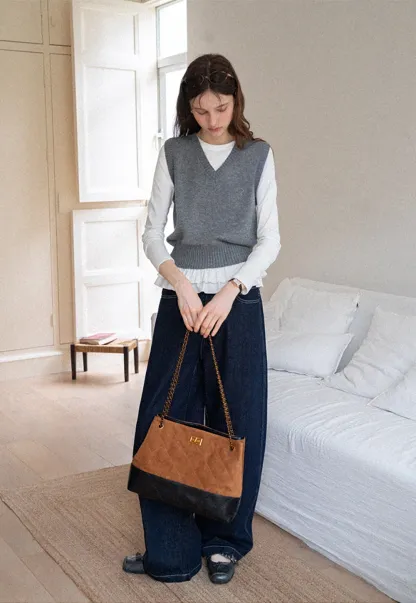 Women's Ruffled Hem Long Sleeve Tee