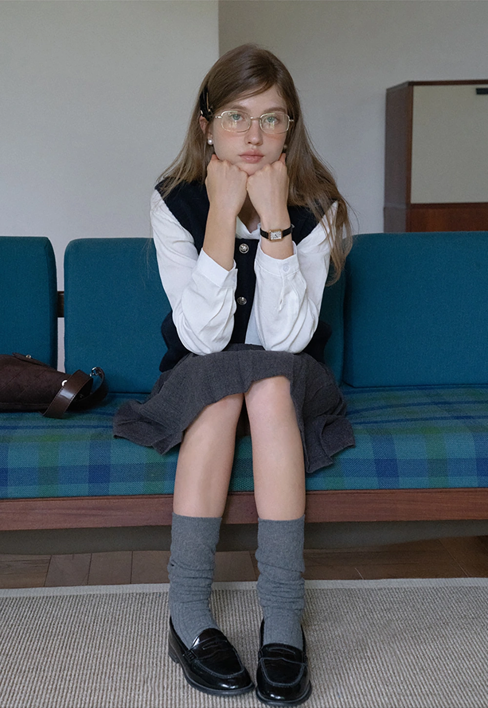 Womens Knit Sweater Vest