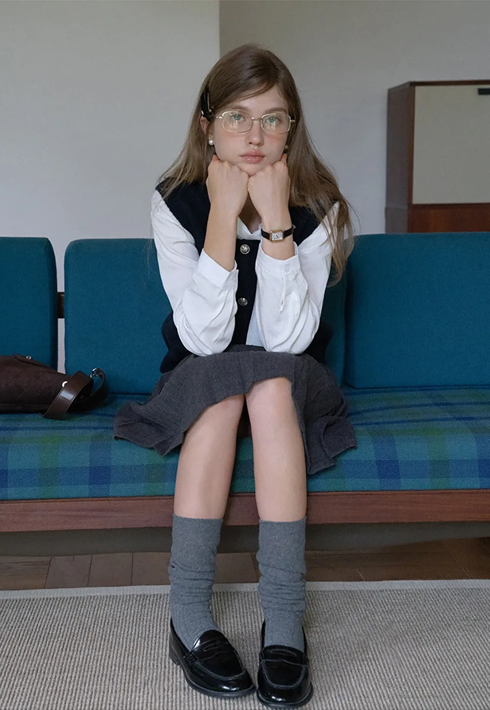 Womens Knit Sweater Vest