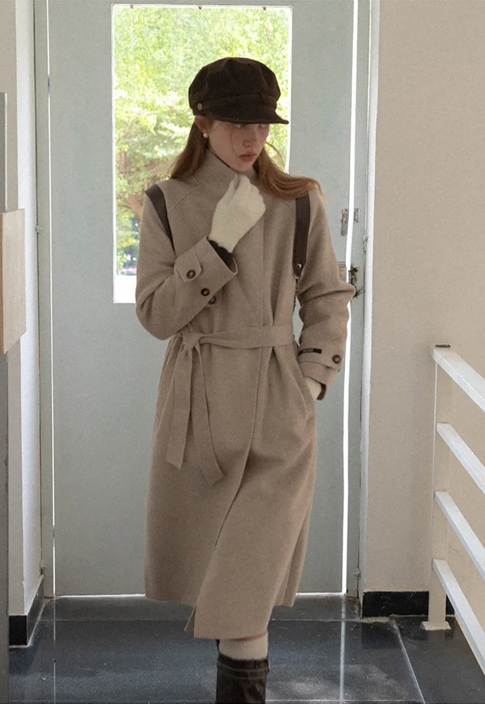 Double-Faced Wool Coat (Short / Long)