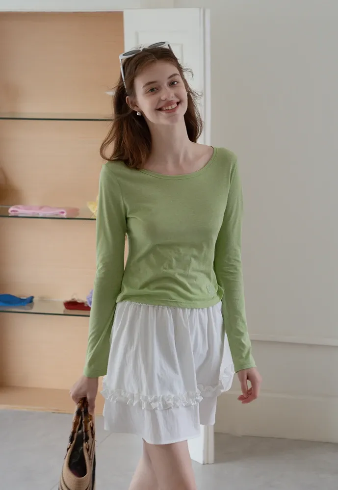 Women’s Cropped Long-Sleeve Tee