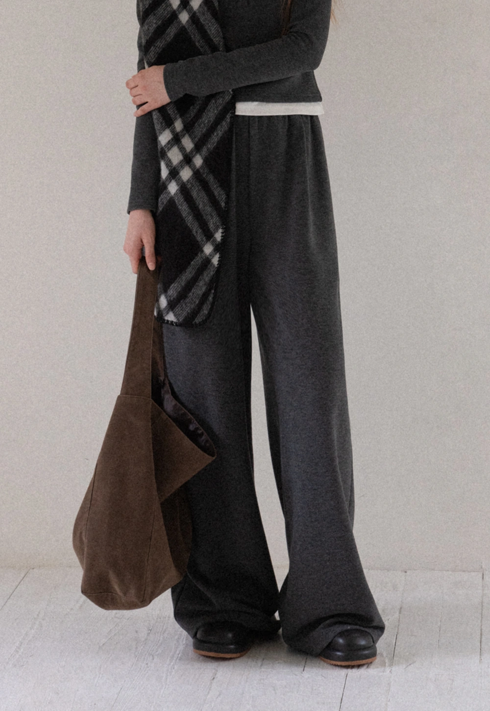 Women Knit Two Piece Set V Neck Long Sleeve Pullover and Pants