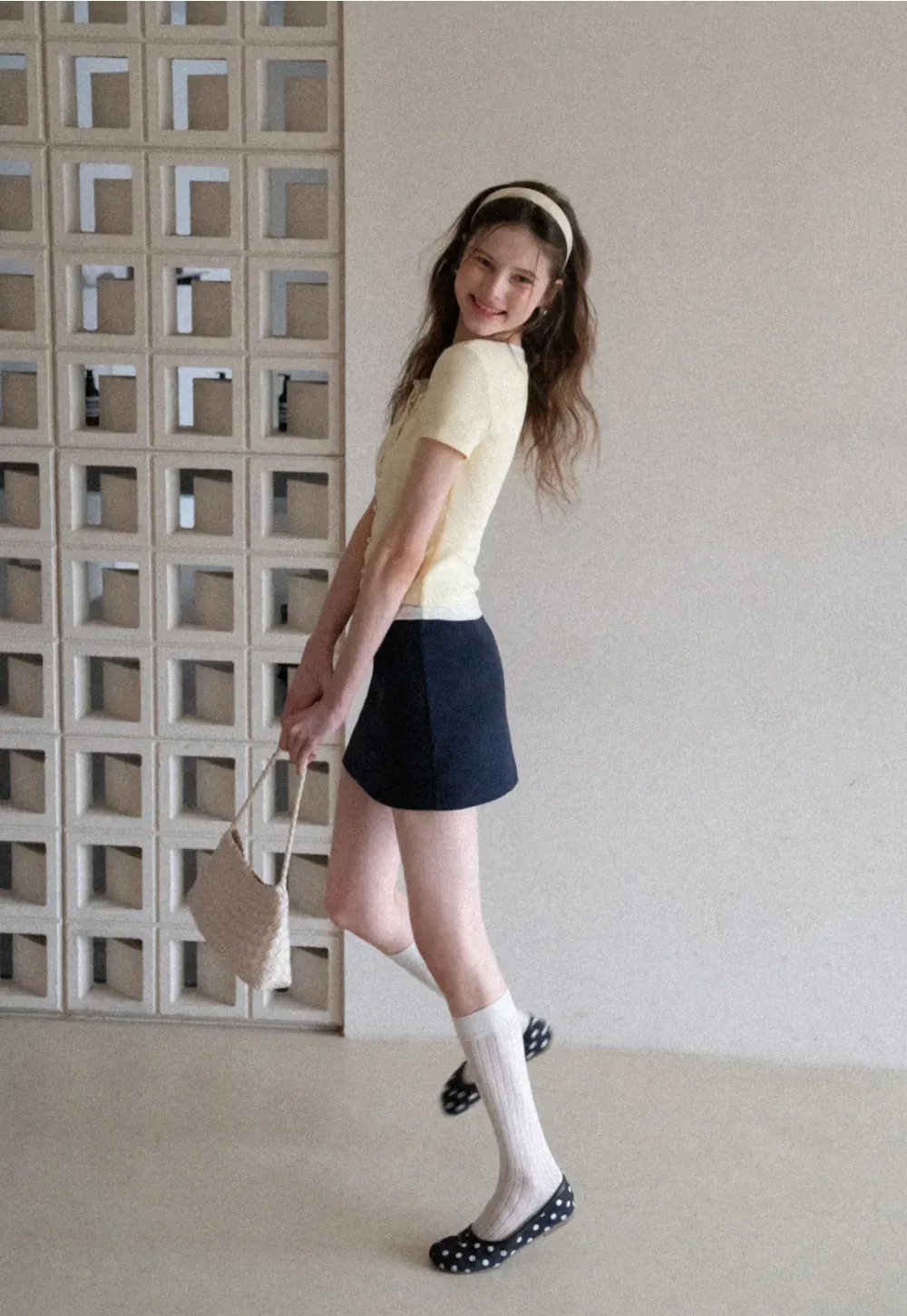 Short Sleeve T Shirt with Lace Trim