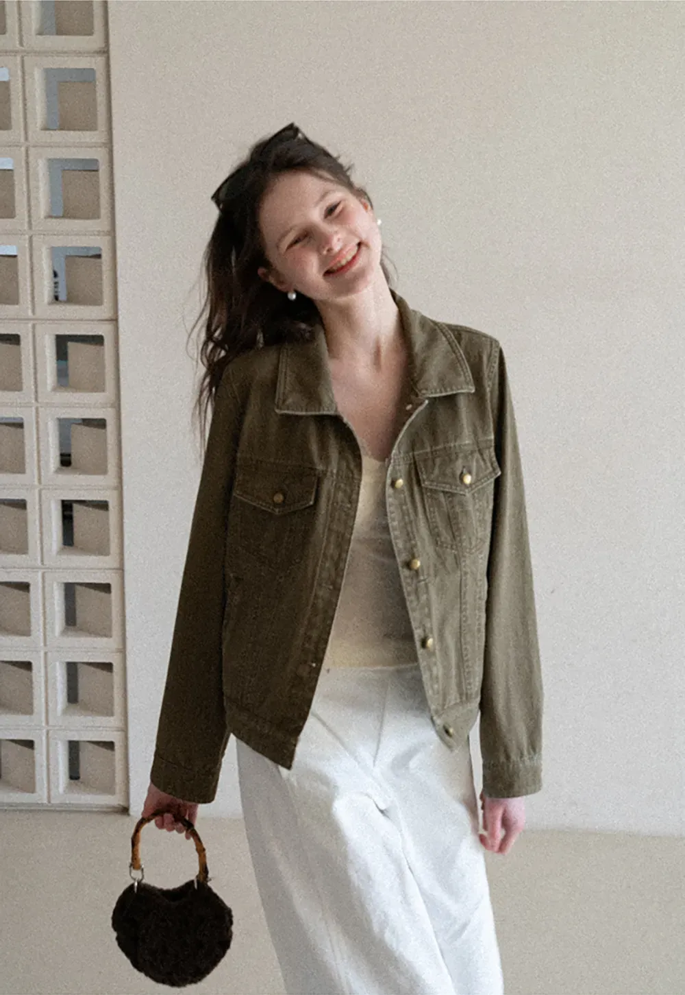 Wide Leg Casual Pants with Front Pockets