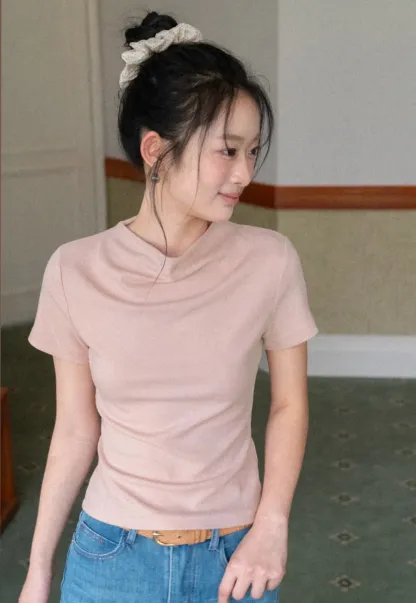 Short Sleeve Crew Neck T Shirt