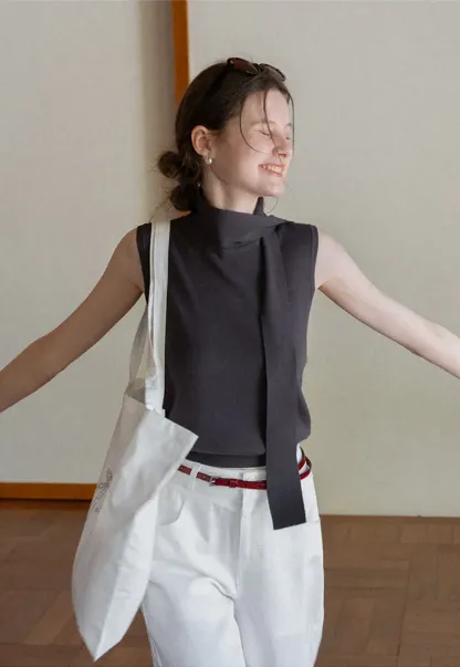 Wide Leg Casual Pants with Front Pockets