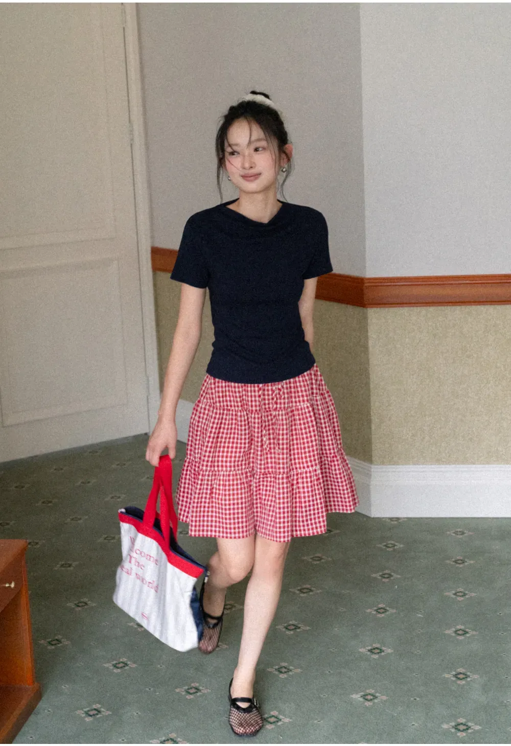 Short Sleeve Crew Neck T Shirt