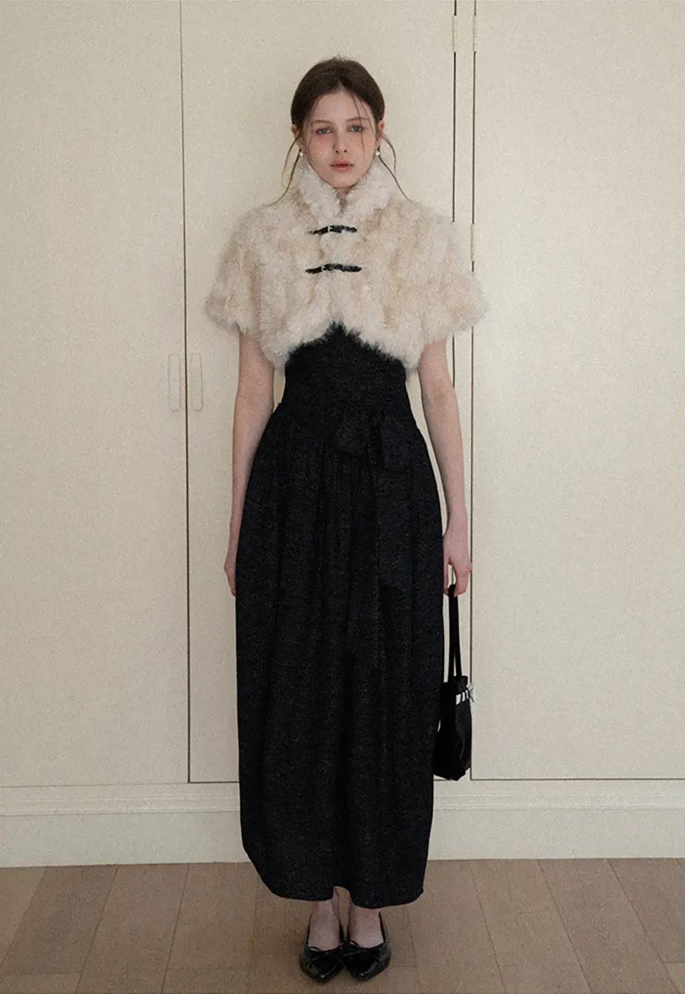 Furry Short Jacket for Warmth and Style