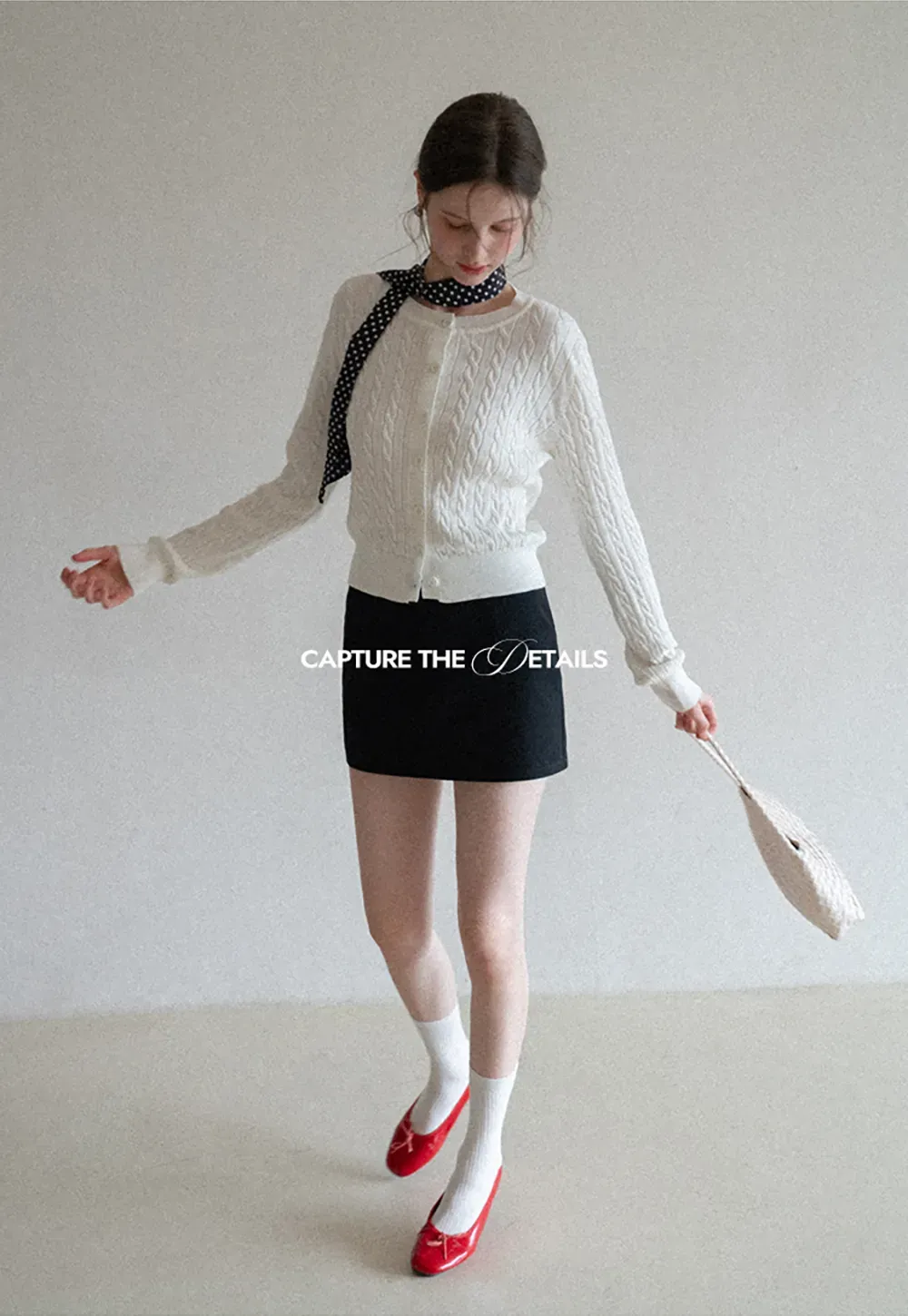 Cable Knit Long Sleeve Sweater Top