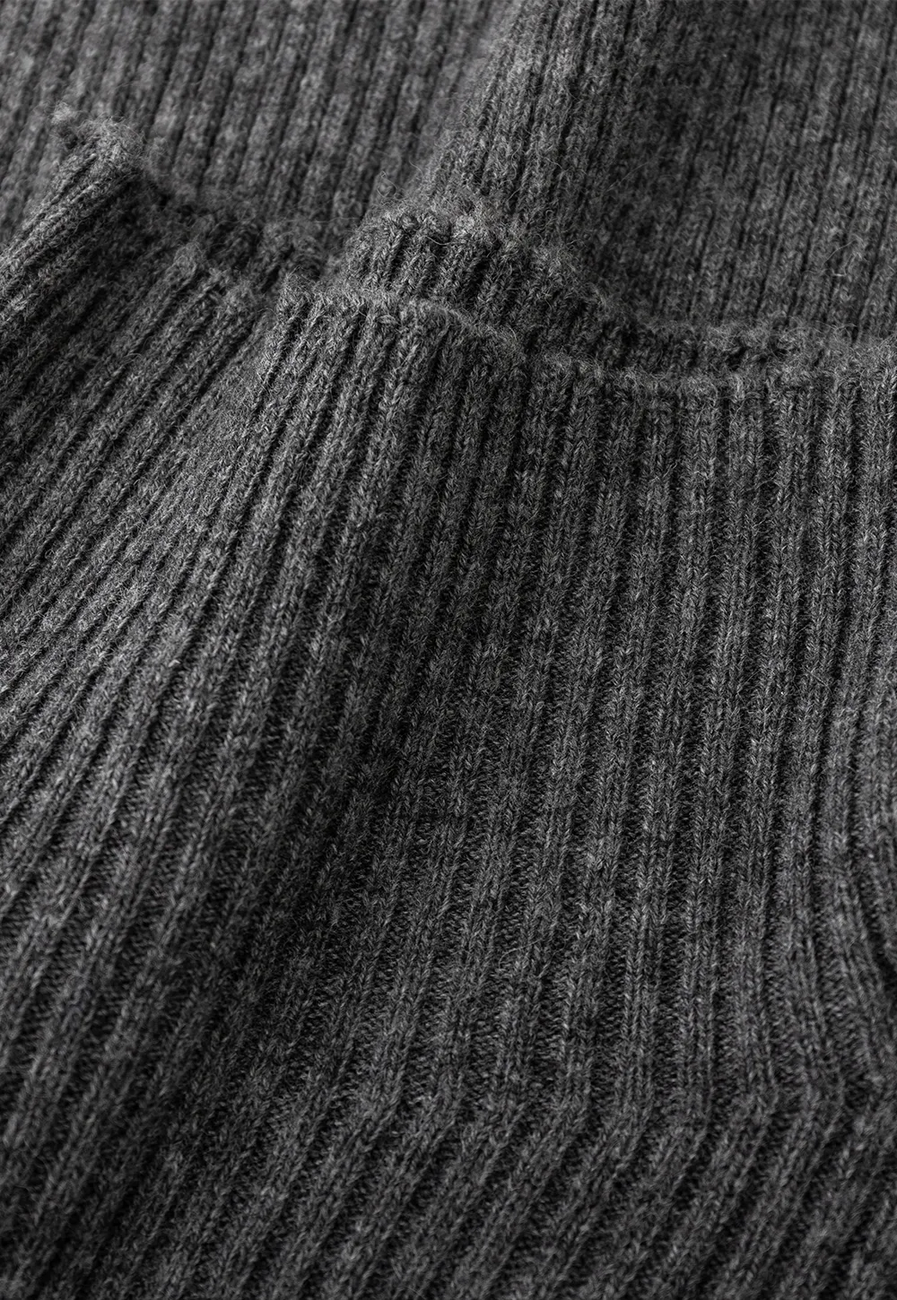 Women Ribbed Turtleneck Sweater for Fall