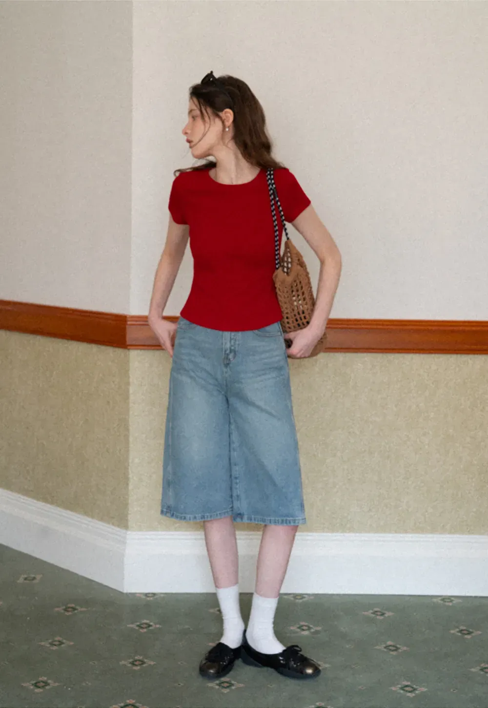 Short Sleeve Crew Neck T Shirt