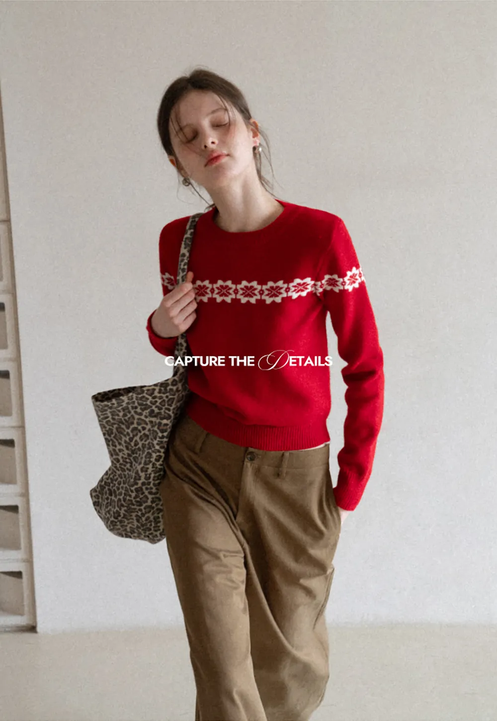 Wide leg casual pants with front pockets and relaxed fit