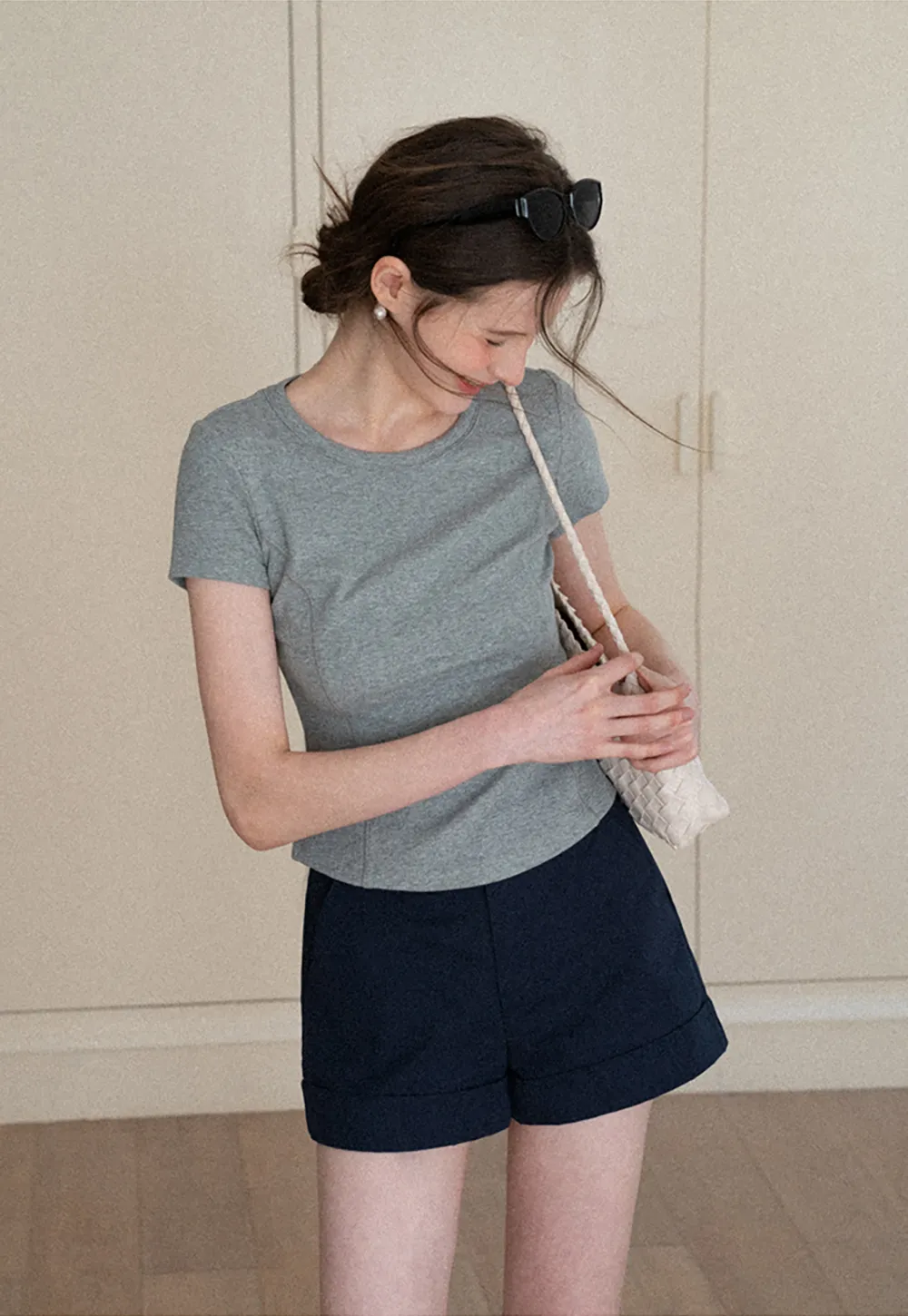 Short Sleeve Crew Neck T Shirt