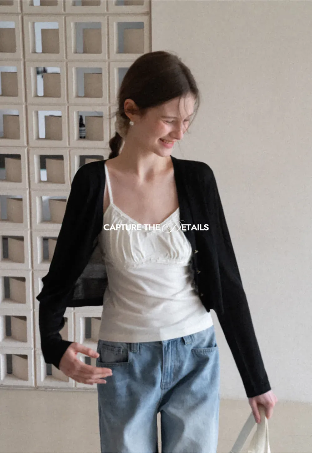 Lightweight Long Sleeve Cropped Knit Top