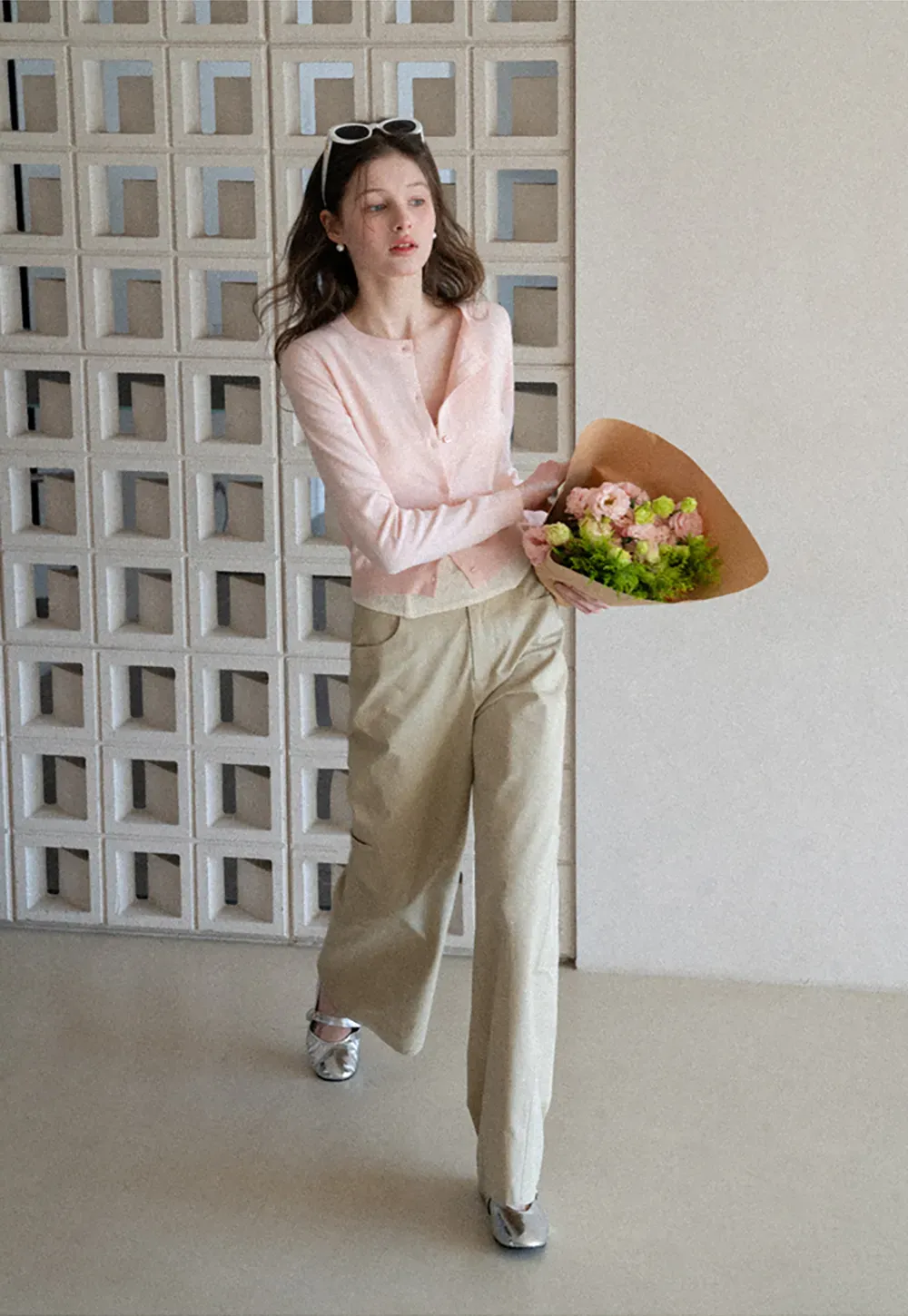 Lace Trimmed Corset Style Tank Top