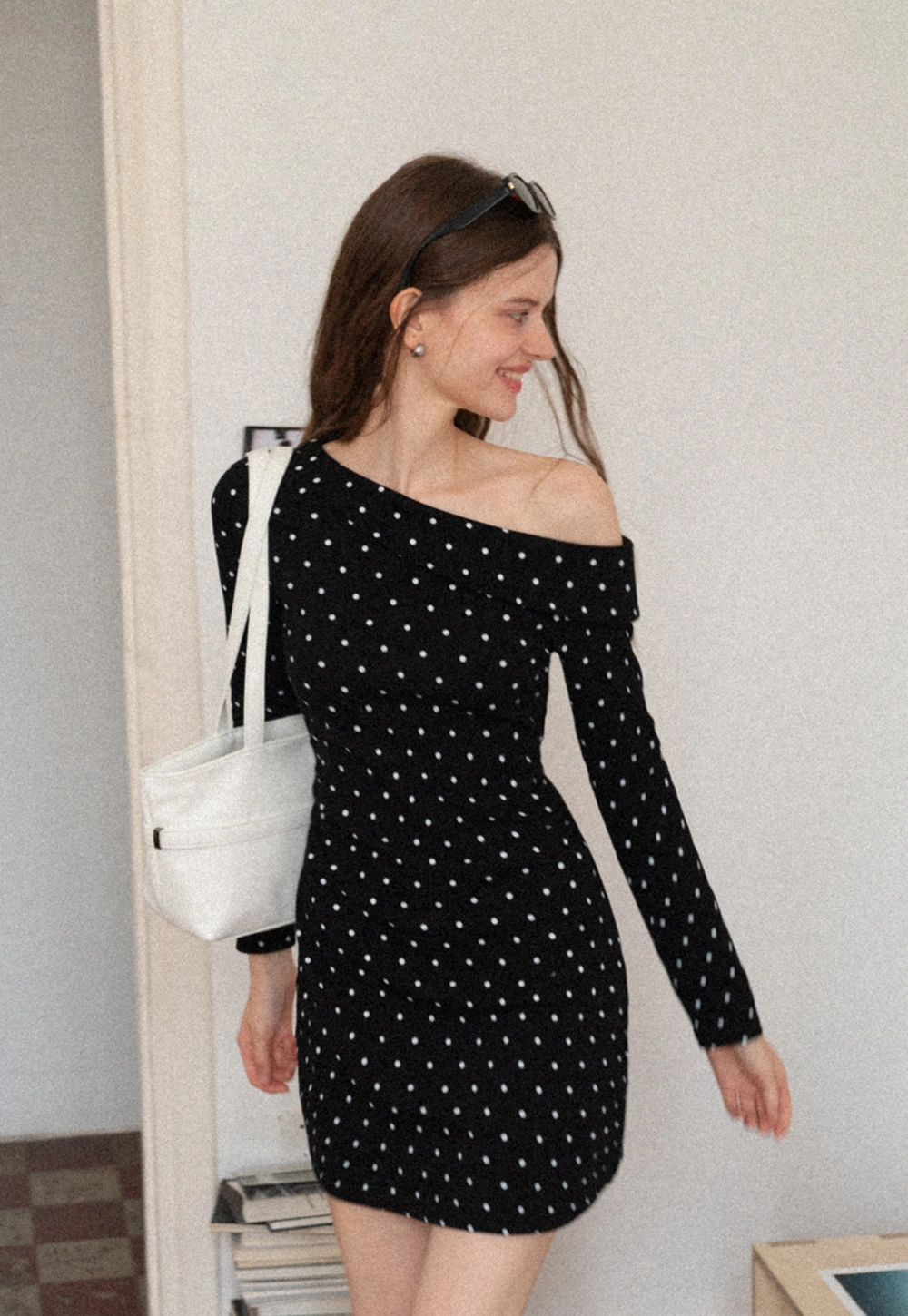 One-Shoulder Bodycon Mini Dress