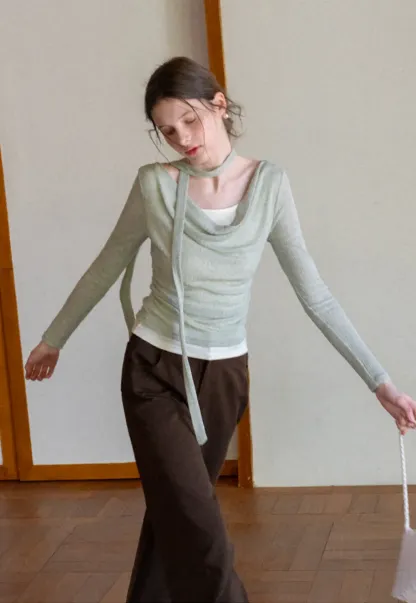 Wide Leg Casual Pants with Front Pockets