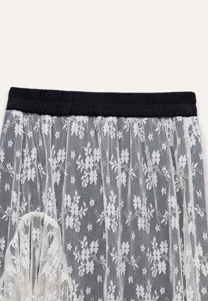 Women’s Lace Skirted Flare Pants