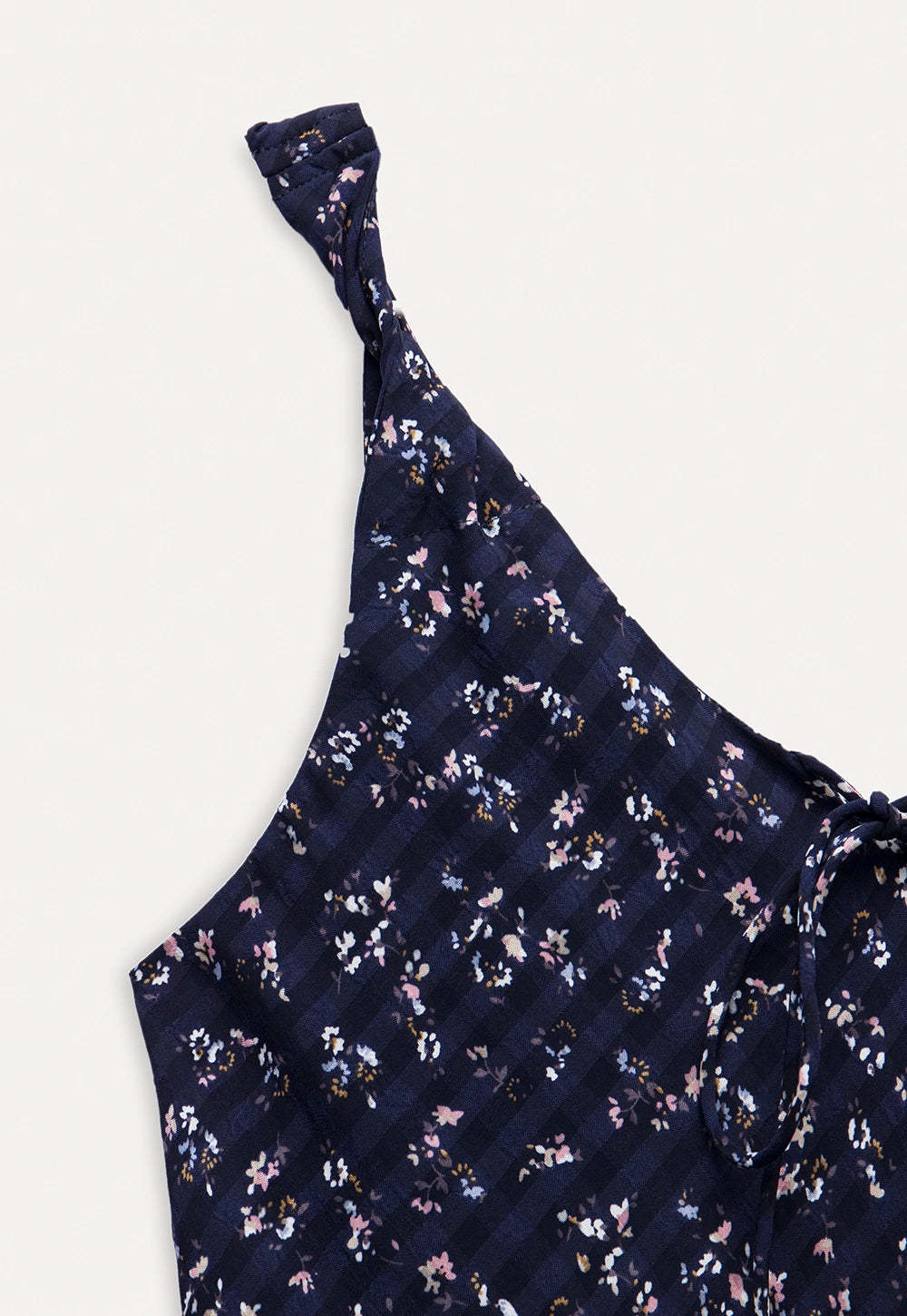 Floral Tie Strap Dress
