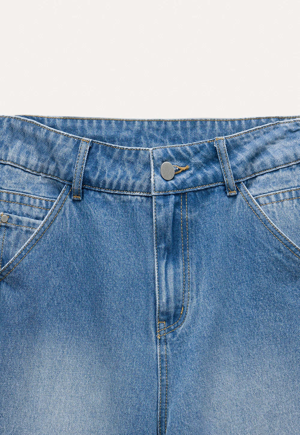 Women's High Waist Vintage Wide Leg Jeans