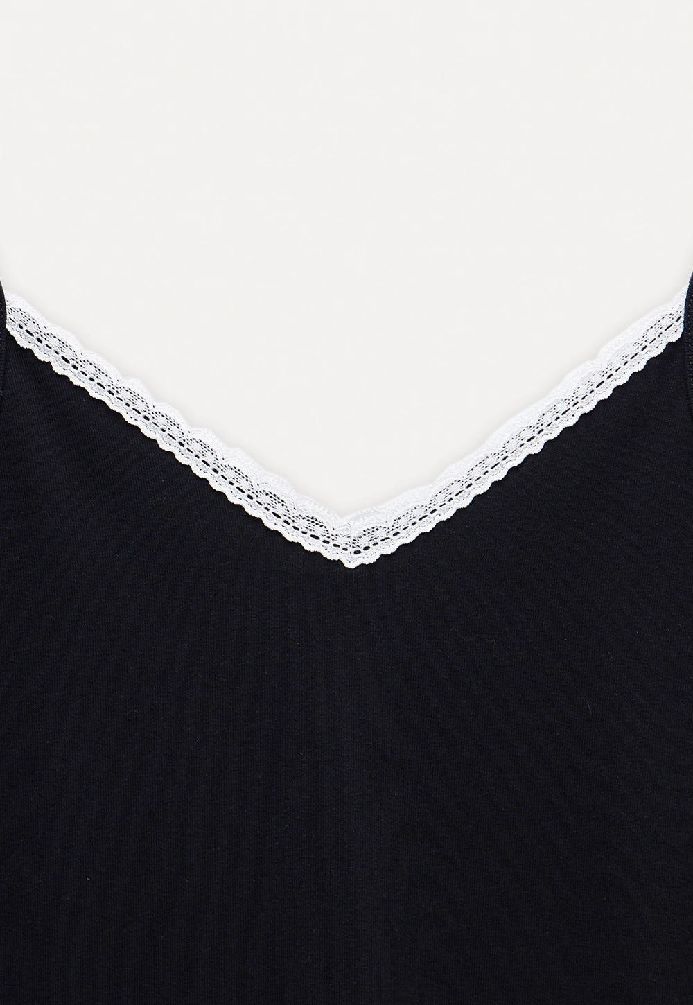Lace Trim Layered Hem Cami Top2