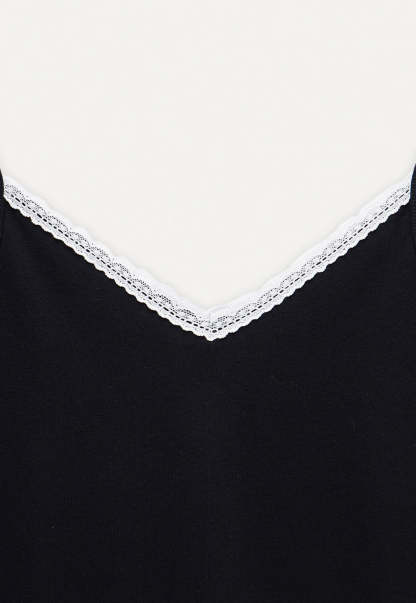 Lace Trim Layered Hem Cami Top2