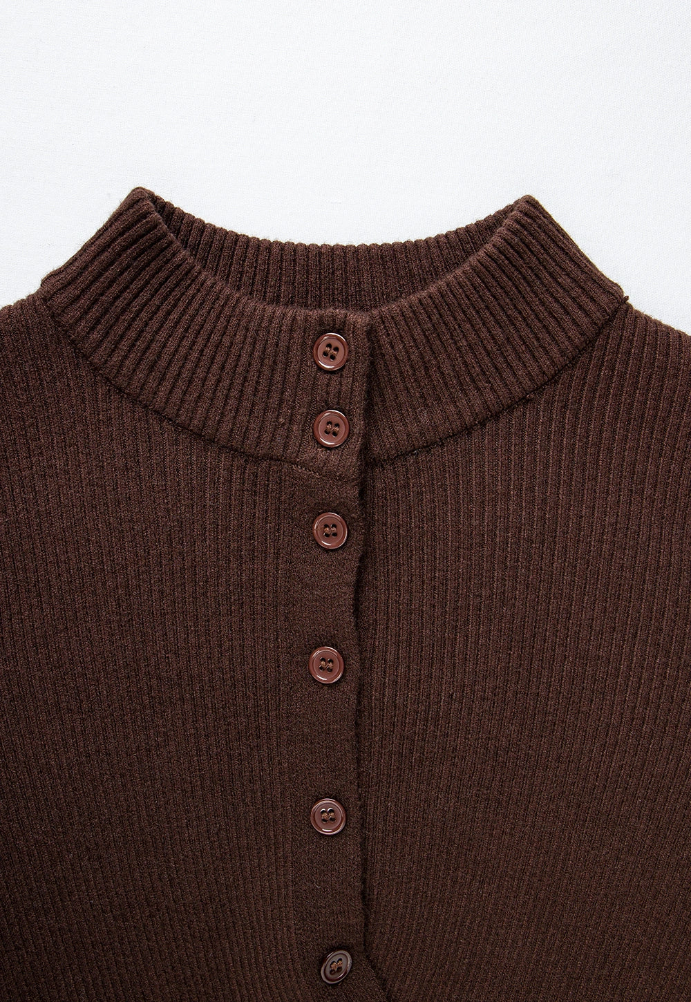 トップス IRENA - SMOOTH KNIT BUTTON TOP The Side-Button Knit Top & Reviews - Green,Blue,Beige - Tops